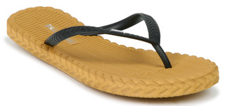 Thumbnail 1: BILLABONG Women's Black Thong Flip Flops 