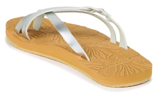 Thumbnail 3: BILLABONG Women's Silver Thong Flip Flops 