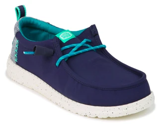 Thumbnail 1: Hey Dude Boys Wally Mini Ripstop Shoes 