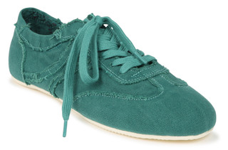 Thumbnail 1: Seychelles Women's Winnie Green Canvas Sneakers 