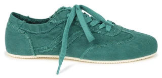 Thumbnail 2: Seychelles Women's Winnie Green Canvas Sneakers 