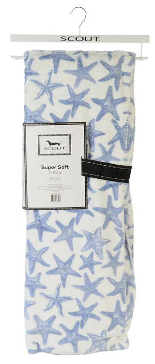Thumbnail 2: SCOUT 50x70 Super Soft Starfish Throw 