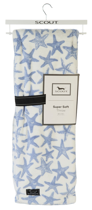 Thumbnail 1: SCOUT 50x70 Super Soft Starfish Throw 