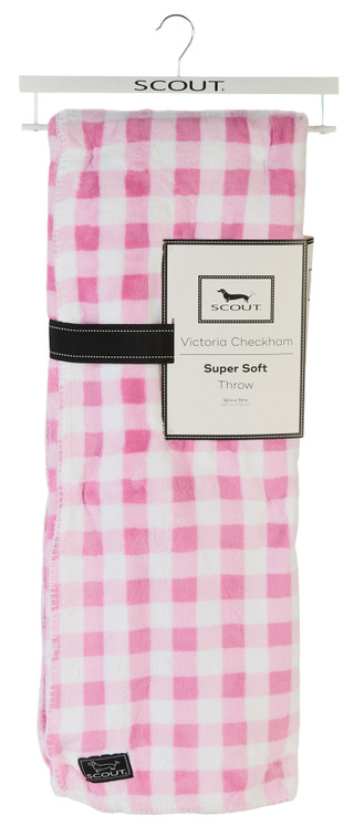 Thumbnail 1: SCOUT 50x70 Super Soft Checkered Throw 