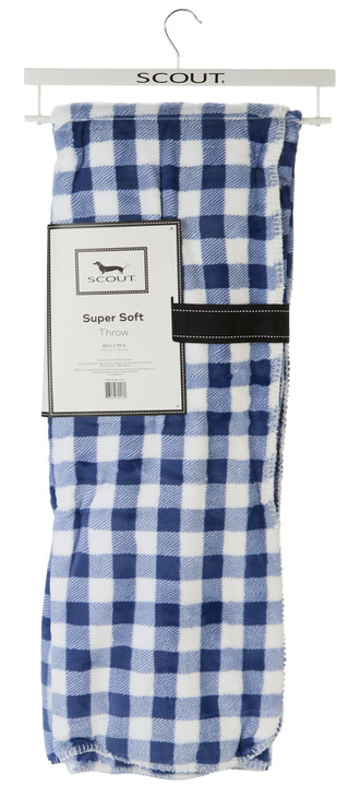 Thumbnail 2: SCOUT 50x70 Super Soft Checkered Throw 