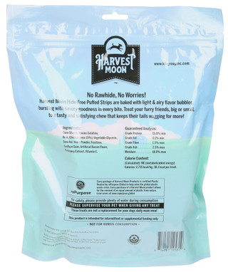 Thumbnail 2: Harvest Moon 30 Pk Hide Free Puffed Chew Strips 