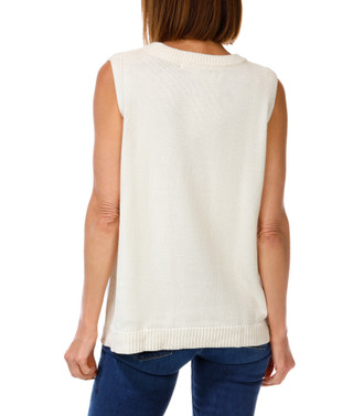 Thumbnail 2: 99 Jane Street Women's Number 24 with Flower Sleeveless Knit Top 