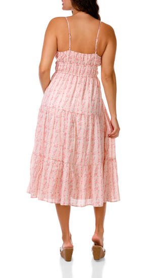 Thumbnail 2: Trixxi Juniors Sleeveless Floral Print Dress  