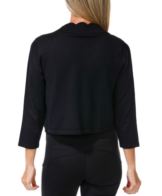 Thumbnail 4: Zac & Rachel Women's Double Scallop Edge Shrug 