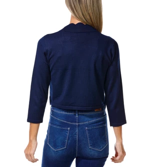 Thumbnail 2: Zac & Rachel Women's Double Scallop Edge Shrug 