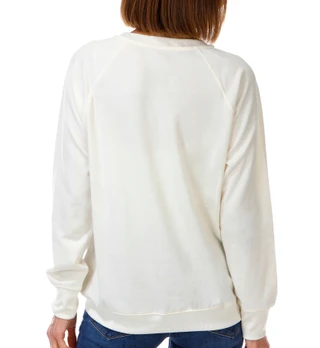 Thumbnail 3: Philosophy Women's Long Sleeve Bling Football Bow Sweater 