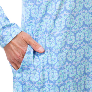 Thumbnail 2: Palm House Women's Long Sleeve 1/4 Zip Performance Dress 