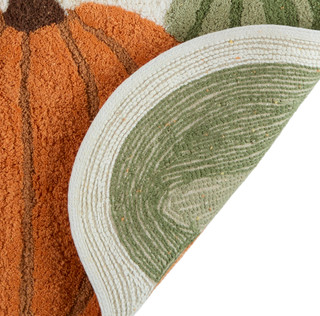 Thumbnail 2: Harvest Collection 20x32 Pumpkin & Gourds Bath Rug 