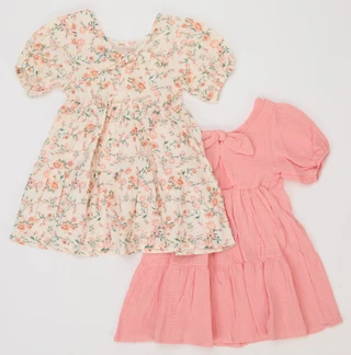 Thumbnail 2: BEARPAW Little Girls 2 Pk Dresses 