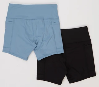 Thumbnail 2: Laundry Women's Active 2 Pk Bike Shorts 