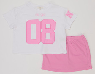 Thumbnail 1: No Comment Girls 2 Pc Skort Set 