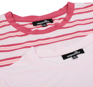 Thumbnail 2: Sugar Kiss Juniors 2 Pk Baby Tees 