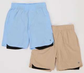 Thumbnail 1: RBX Boys Active 2 Pk Shorts 