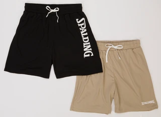Thumbnail 1: Spalding Men's Active 2 Pk Shorts 