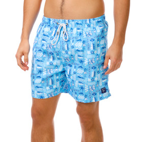 Thumbnail 1: Endless Summer Men's Tropical Volley Shorts 