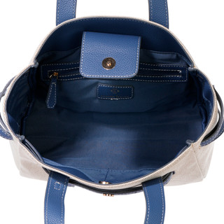 Thumbnail 2: Nanette Lepore Canvas Tote Bag with Micro Bag Charm 