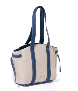 Thumbnail 3: Nanette Lepore Canvas Tote Bag with Micro Bag Charm 
