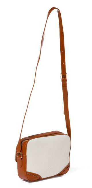 Thumbnail 2: London Fog Amira Canvas Crossbody Bag 