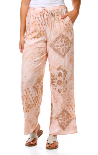 Thumbnail 1: Pink Rose Juniors Pull On Wide Leg Pants 