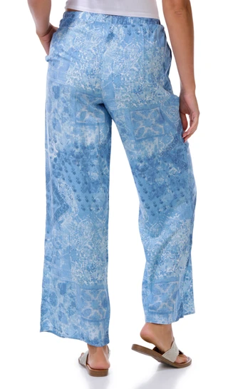 Thumbnail 3: Pink Rose Juniors Pull On Wide Leg Pants 