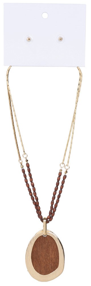 Thumbnail 2: Black Diamond 2 Pc Necklace Set 