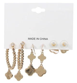 Thumbnail 2: Nicole Miller 3 Pk Earrings 