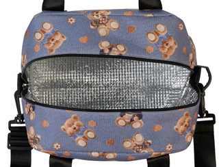 Thumbnail 2: La Valentina Teddy Heart Lunch Bag 