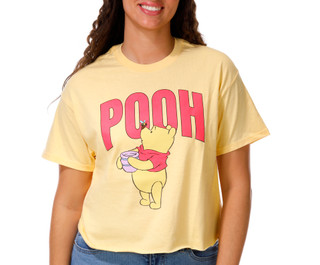 Thumbnail 1: Disney Juniors Winnie the Pooh Boxy Crop Tee 