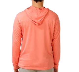 Thumbnail 2: Habit Men's Long Sleeve Hooded Performance Tee 