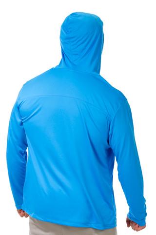 Thumbnail 3: Habit Men's Long Sleeve Hooded Performance Tee 