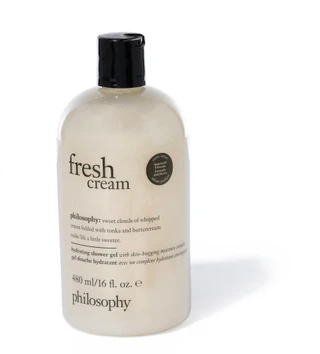 Thumbnail 1: Philosophy Fresh Cream Hydrating Shower Gel 16 oz 