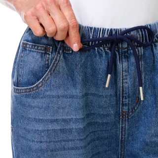 Thumbnail 3: GOGO JEANS Junior's Pull On Wide Leg Drawstring Jeans 