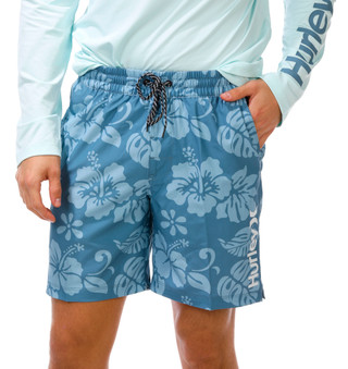 Thumbnail 9: Hurley Men's 2 Pc Colorado Swim Shorts Set 