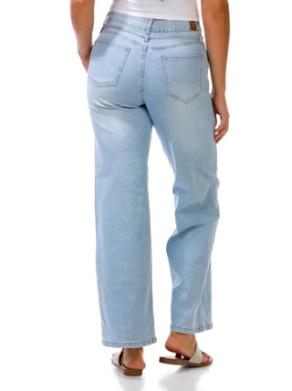 Thumbnail 3: GOGO JEANS Juniors Wide Leg Jeans 