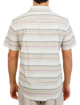 Thumbnail 3: Quiksilver Men's Short Sleeve Harper Button Down Shirt 