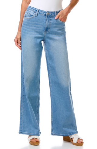 Thumbnail 1: YMI Junior's Wide Leg Bella Jeans 