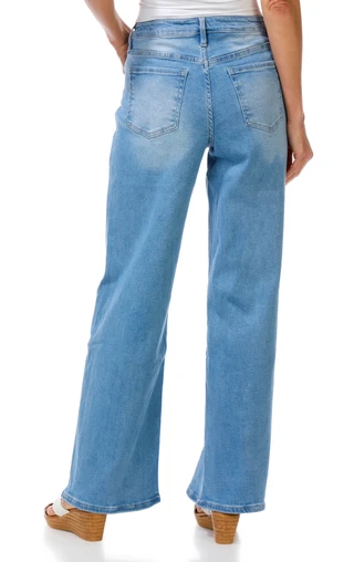 Thumbnail 3: YMI Junior's Wide Leg Bella Jeans 