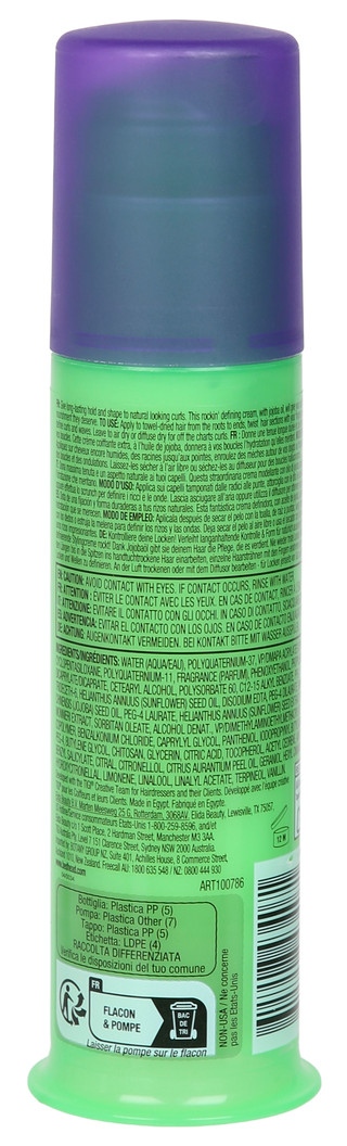 Thumbnail 2: TIGI BED HEAD 3.38 oz Curls Rock Amplifier Mega Shaping Cream 