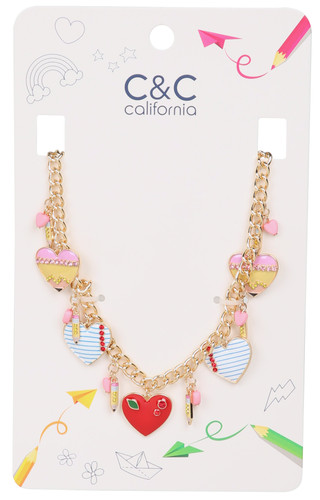 Thumbnail 1: C&C California Teacher Charm Necklace 