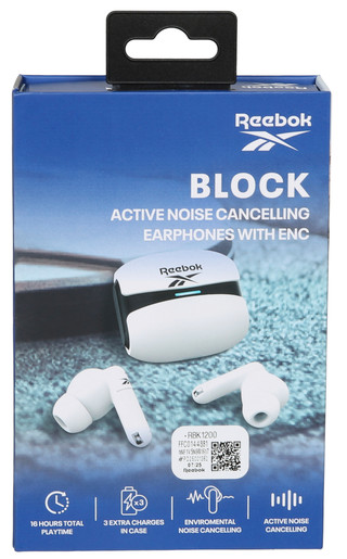 Thumbnail 2: Reebok Block Active Noise Cancelling Earphones 
