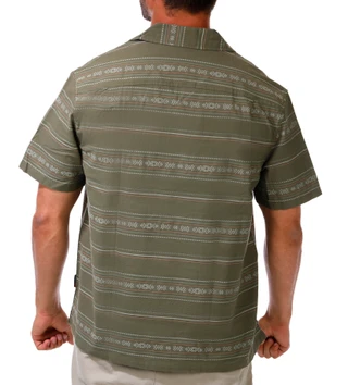 Thumbnail 3: Quiksilver Men's Short Sleeve Windward Button Down Shirt 