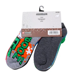 Thumbnail 2: Minecraft Boys 10 Pk Minecraft Socks  