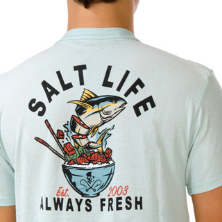 Thumbnail 2: Salt Life Men's Short Sleeve Graphic Crew Neck Tee 