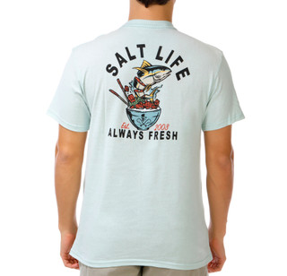 Thumbnail 1: Salt Life Men's Short Sleeve Graphic Crew Neck Tee 