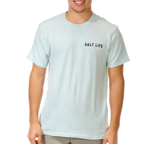 Thumbnail 3: Salt Life Men's Short Sleeve Graphic Crew Neck Tee 